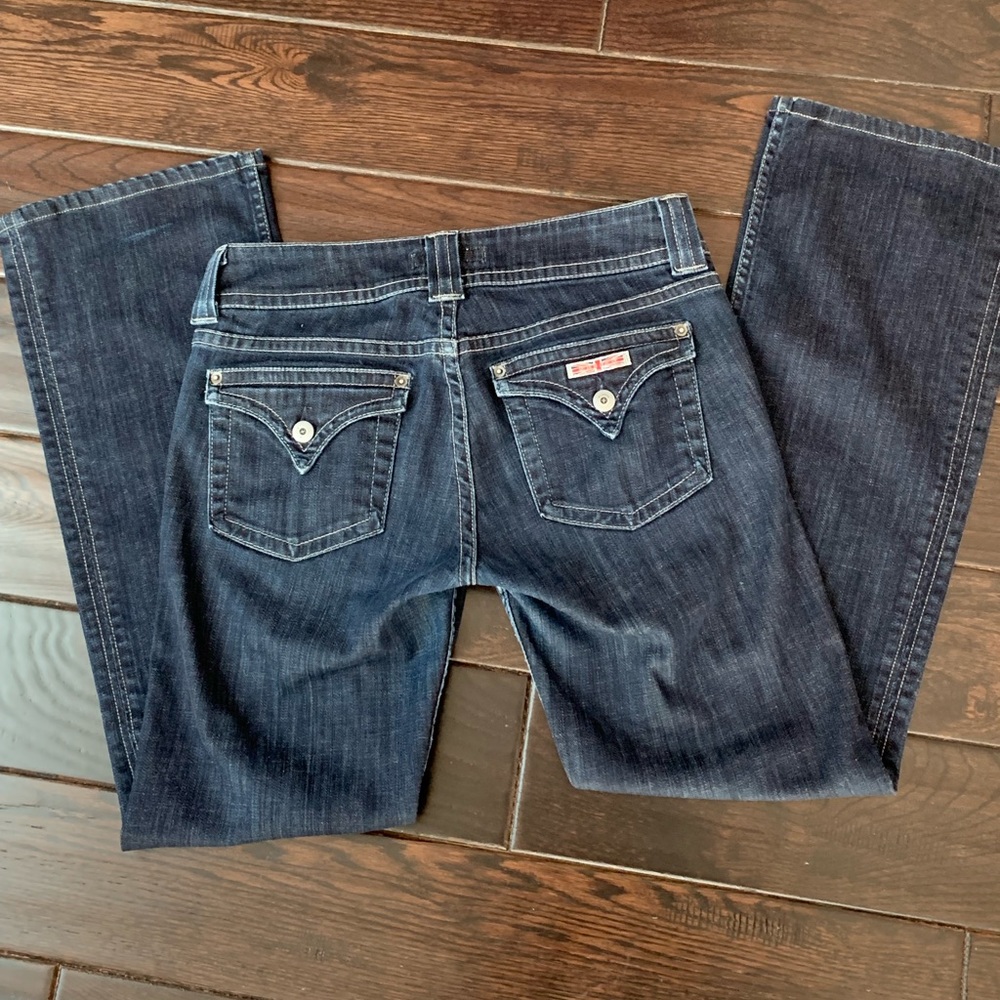 Hudson Jeans Signature Boot Cut Dark Indigo Sz 30 - Picture 7 of 7
